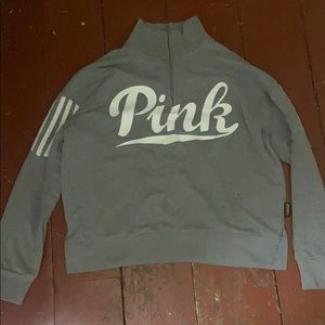 Light Gray VS Pink Sweatshirt